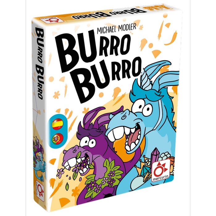 JUEGO DE MESA BURRO BURRO | MERCURIO | 1 UNIDAD | 8437020827973 Imagen principal del producto