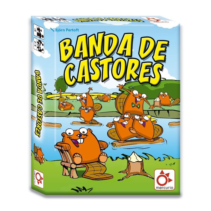 JUEGO DE MESA BANDA DE CASTORES | MERCURIO | 1 UNIDAD | 8437027027017 Imagen principal del producto
