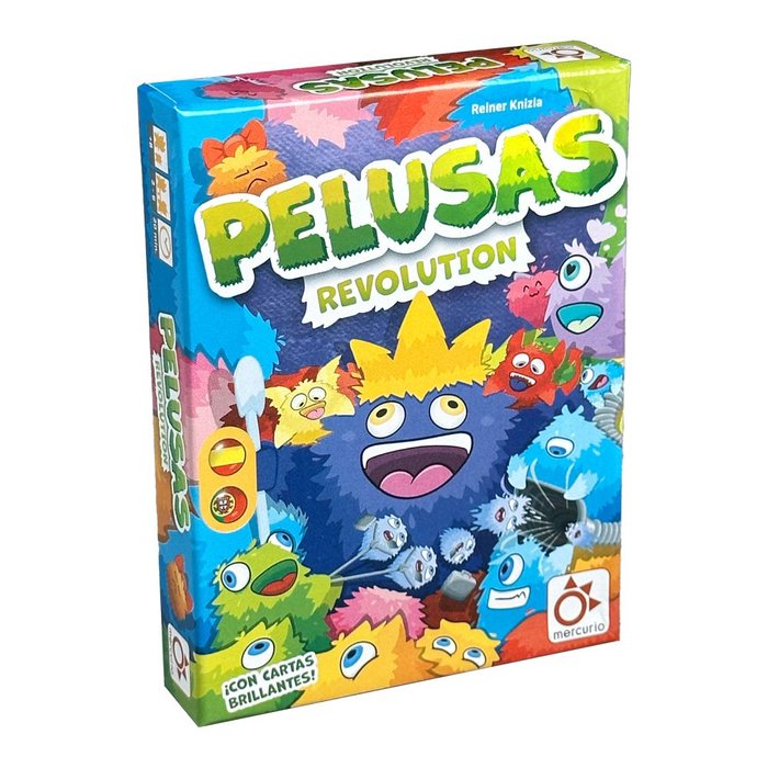 JUEGO DE MESA PELUSAS REVOLUTION | MERCURIO | 1 UNIDAD | 8437027027048 Imagen principal del producto