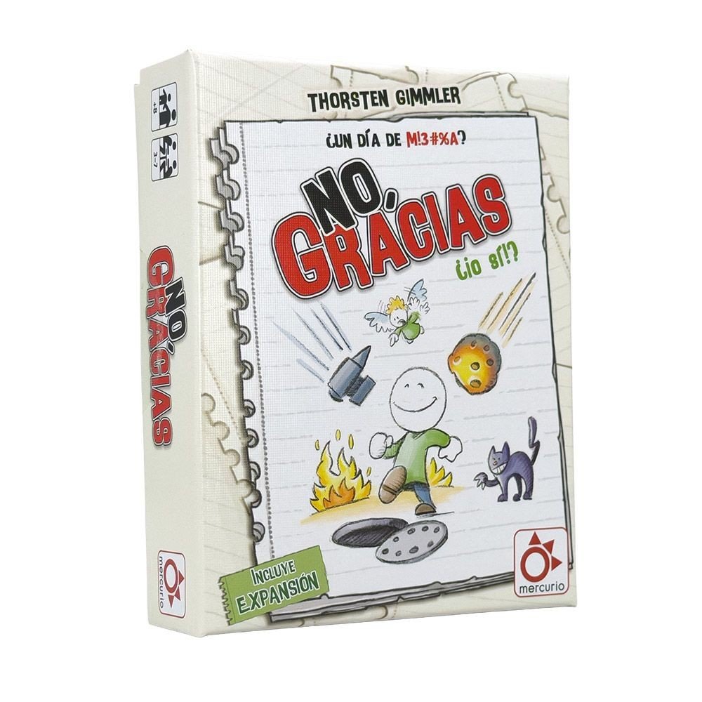 Juego de Mesa No Gracias + Expansión Mercurio