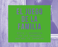 JUEGO DE LA FAMILIA,EL | THE SCHOOL OF LIFE | 5 TINTAS CINCO TINTAS | 8437028417022
