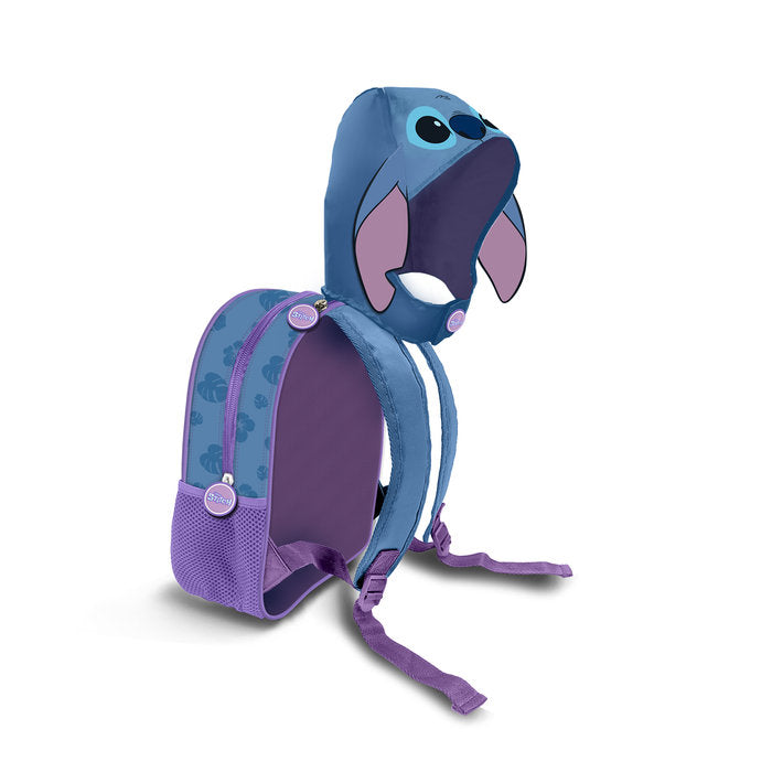 MOCHILA DE GUARDERIA CON CAPUCHA STITCH | KARACTERMANIA S,L, Imagen principal del producto