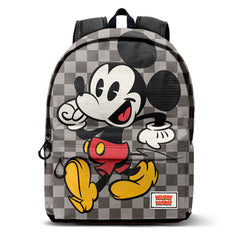 MOCHILA ESCOLAR CON BOLSILLO FRONTAL MICKEY MOUSE MOVE | KARACTERMANIA S,L,