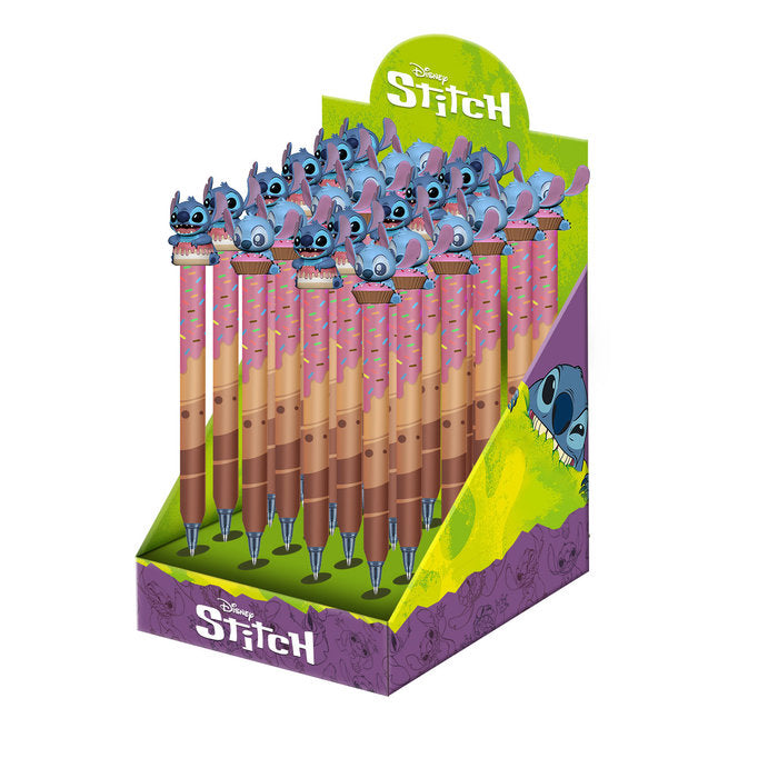 Expositor 24 Bolígrafos Borrables Lilo y Stitch Muffin Karactermania Imagen principal del producto