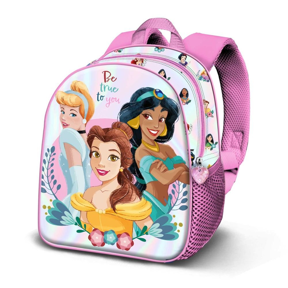 Mochila Guarderia 3D Elite Princesas Disney Floral Karactermania Imagen principal del producto