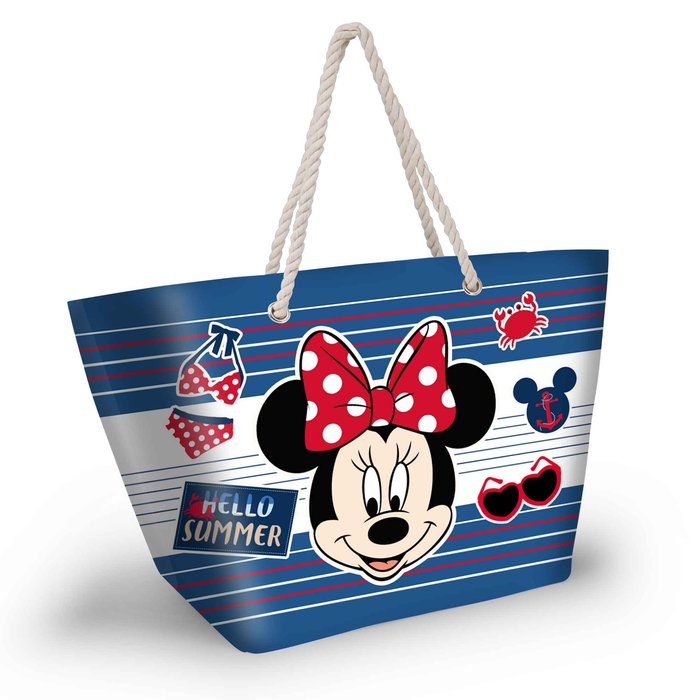 BOLSO DE PLAYA SOLEIL MINNIE MOUSE SUMMER | KARACTERMANIA S,L, | 1 UNIDAD | 8445118085990 Imagen principal del producto
