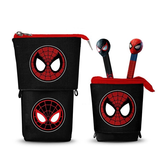 SET PORTATODO CUBILETE EXTENSIBLE SPIDERMAN + 2 BOLIS GEL | KARACTERMANIA S,L, Imagen principal del producto