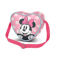 BOLSO INFANTIL CORAZON CASUAL MINNIE MOUSE RIBBON | KARACTERMANIA S,L, | 1 UNIDAD | 8445118091373