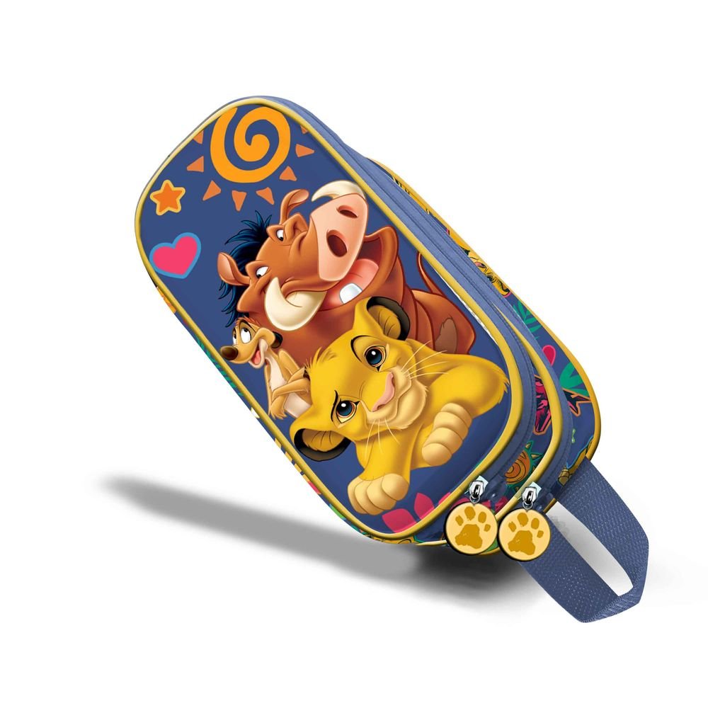 Portatodo Doble 3D El Rey León Friends Marca Karactermania