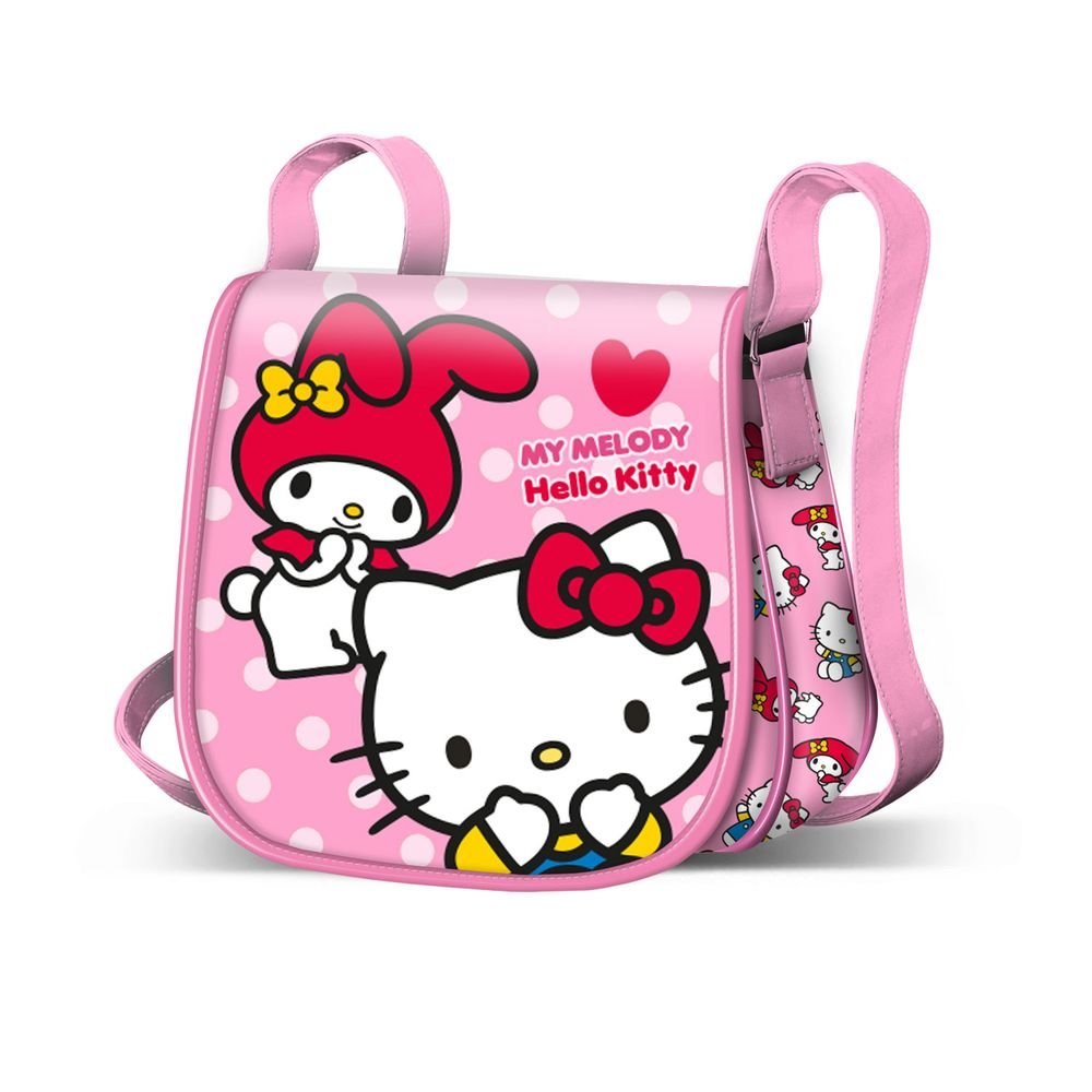 BOLSO INFANTIL CON SOLAPA MUFFIN MINI HELLO KITTY LOVELY | KARACTERMANIA S,L, | 1 UNIDAD | 8445118092349 Imagen principal del producto