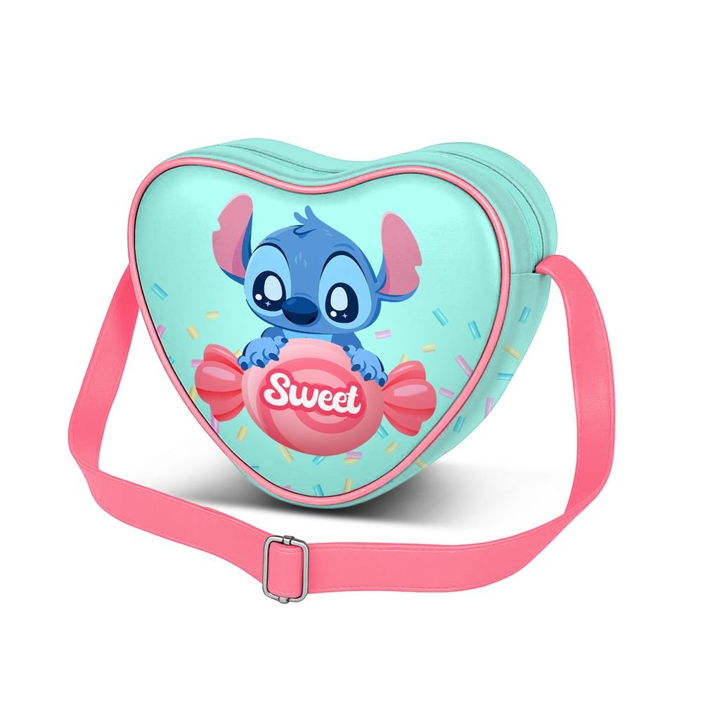 BOLSO INFANTIL CORAZON CASUAL LILO Y STITCH CANDY | KARACTERMANIA S,L, | 1 UNIDAD | 8445118092820