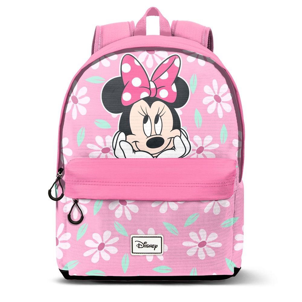Mochila escolar con bolsillo Minnie Mouse Blooming Karactermania