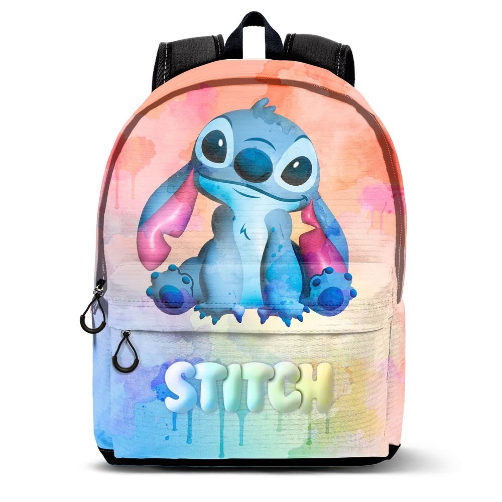 Mochila escolar con bolsillos Lilo y Stitch Watercolour Karactermania