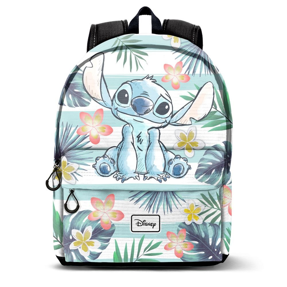 Mochila escolar con bolsillo Lilo y Stitch Ocean Karactermania