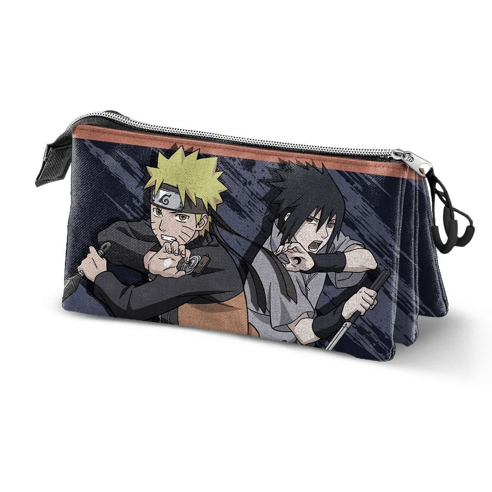 Estuche Portatodo Triple Naruto Shadow Karactermania