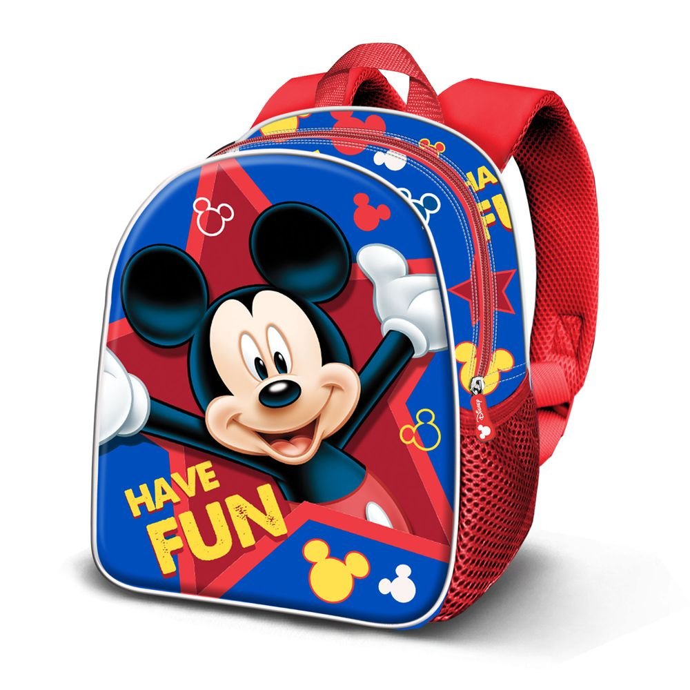 Mochila Guarderia 3D Mickey Mouse Stars Karactermania