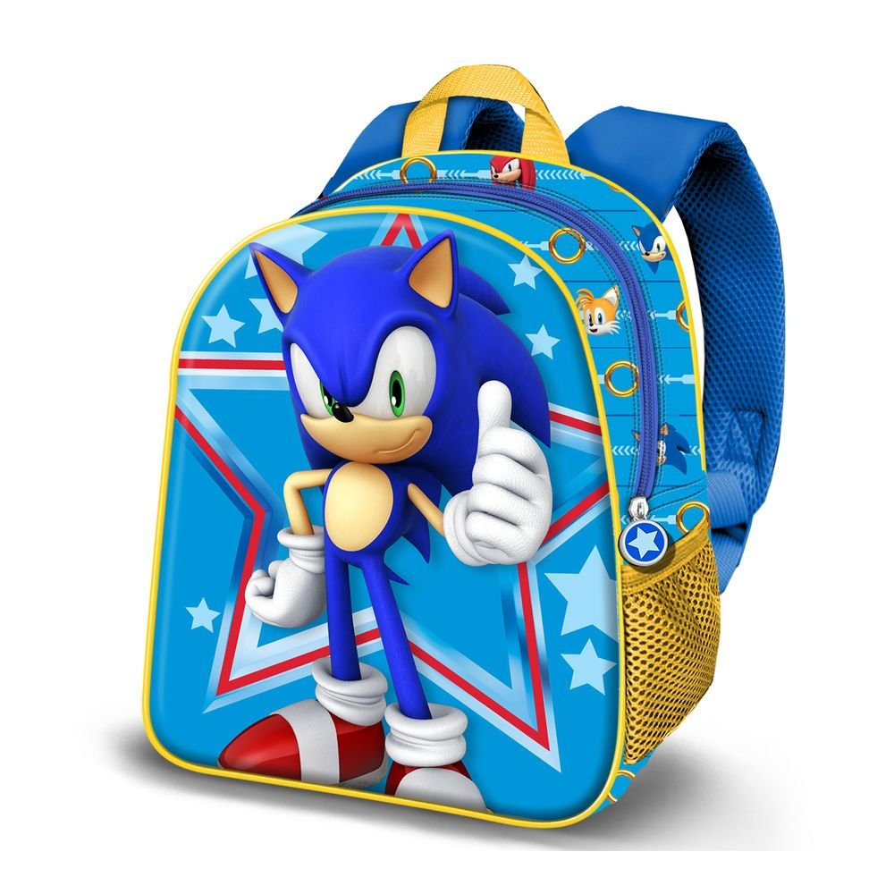 Mochila Guarderia 3D Elite Sonic Star Karactermania Imagen principal del producto