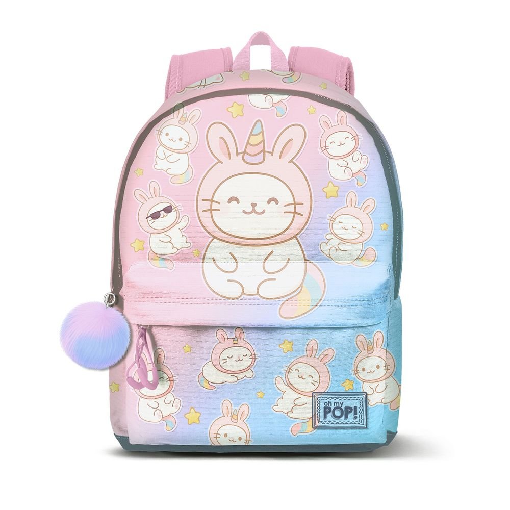 Mochila Escolar con Bolsillo Oh My Pop! Bunicat Karactermania