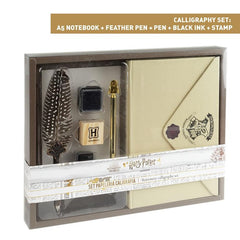 SET CALIGRAFIA HARRY POTTER SOBRE+PLUMA+BOLI+TINTA+SELLO | CERDA REGALO | 1 UNIDAD | 8445484004977