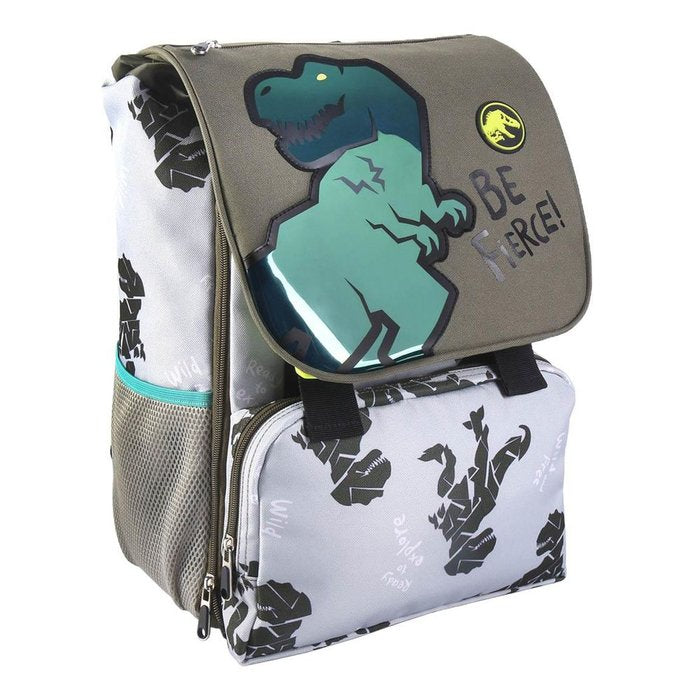 Mochila escolar grande extensible Jurassic Park CERDA
