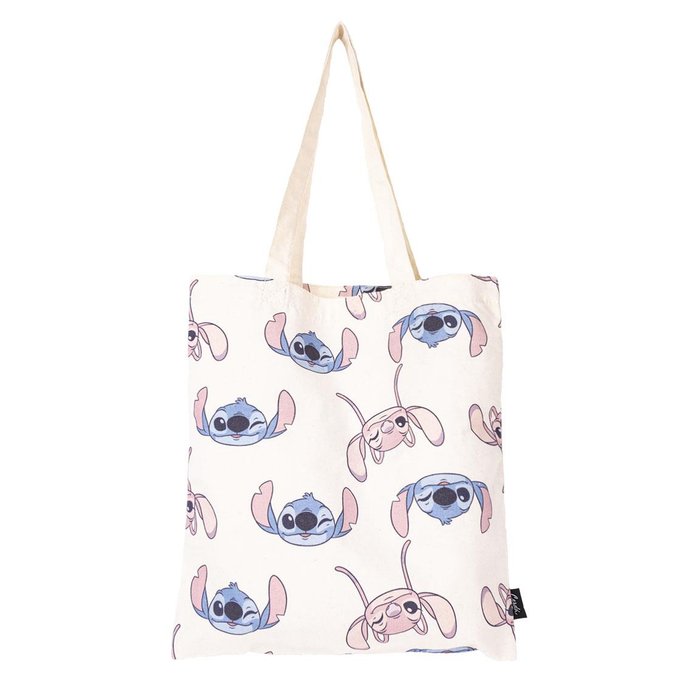 BOLSA DE TELA ALGODON RECICLABLE STITCH & ANGEL | CERDA DISEÑO Imagen principal del producto