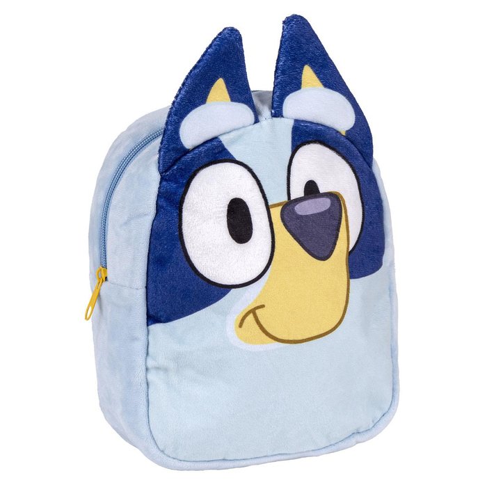 MOCHILA GUARDERIA TERCIOPELO BLUEY OREJITAS | CERDA DISEÑO Imagen principal del producto