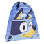 SAQUITO ESCOLAR BLUEY CON CREMALLERA EXTERIOR | CERDA DISEÑO