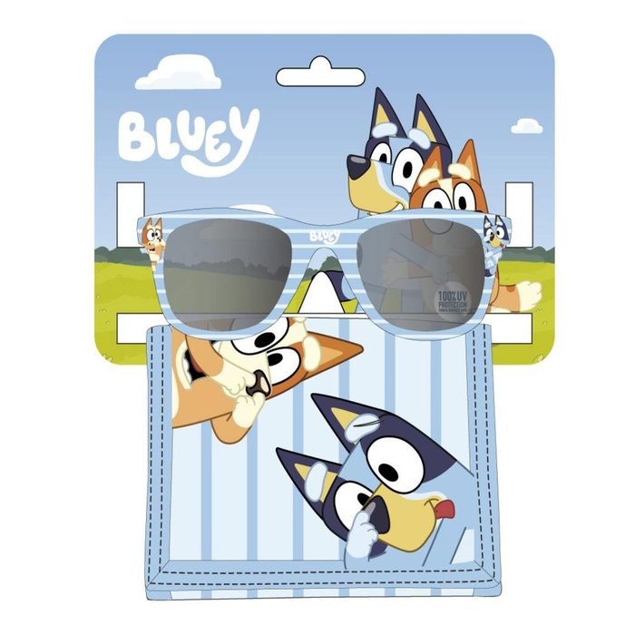 GAFAS DE SOL SET CARTERA BLUEY | CERDA COMPLEMENTOS | 1 UNIDAD | 8445484350876