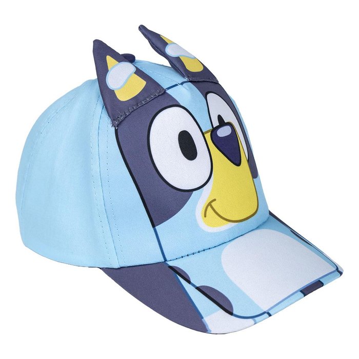 GORRA PREMIUM BLUEY CON OREJITAS Y VISERA CURVA | CERDA COMPLEMENTOS | 1 UNIDAD | 8445484351637