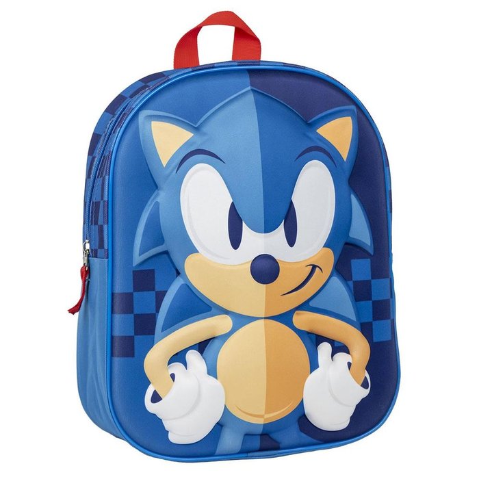 MOCHILA INFANTIL 3D SONIC | CERDA DISEÑO