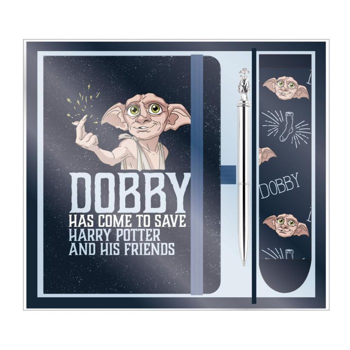 SET DE REGALO CUADERNO + BOLI + CALCETINES DOBBY | CERDA REGALO | 1 UNIDAD | 8445484450491