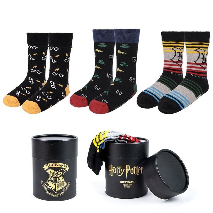 Pack calcetines 3 piezas Harry Potter T38-45 Cerda Regalo