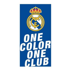 TOALLA ALGODON REAL MADRID ONE COLOR 140X70 | CERDA REGALO | 1 UNIDAD | 8445484459784