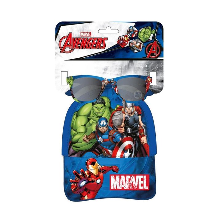 GORRA SET GAFAS DE SOL AVENGERS | CERDA COMPLEMENTOS | 1 UNIDAD | 8445484470406