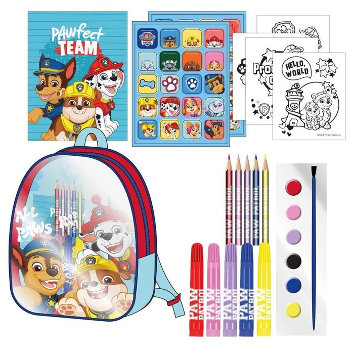 SET DE ACTIVIDADES EN MOCHILA PAW PATROL | CERDA REGALO | 1 UNIDAD | 8445484470840