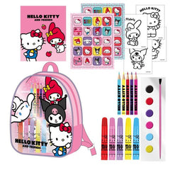 SET DE ACTIVIDADES MOCHILA HELLO KITTY | CERDA REGALO | 1 UNIDAD | 8445484470963