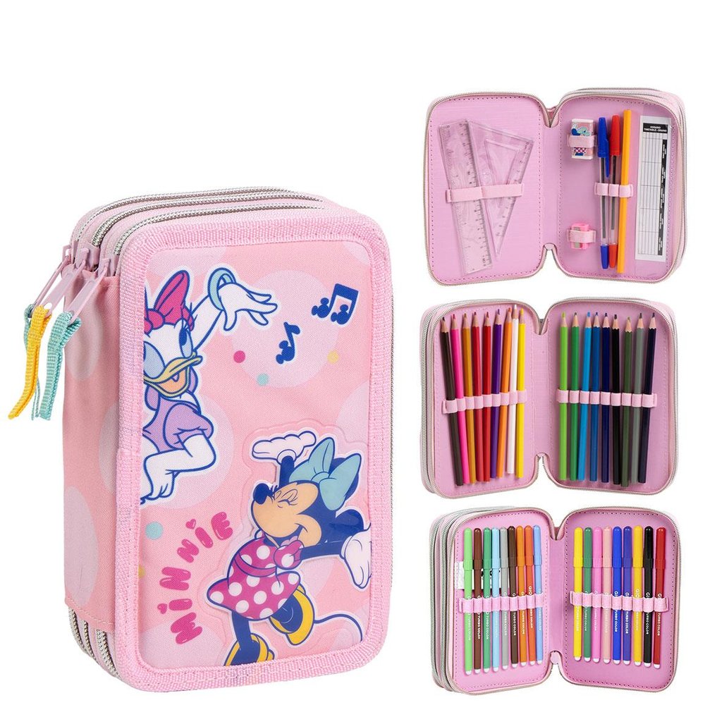 PLUMIER CON ACCESORIOS GIOTTO MINNIE | CERDA DISEÑO Imagen principal del producto