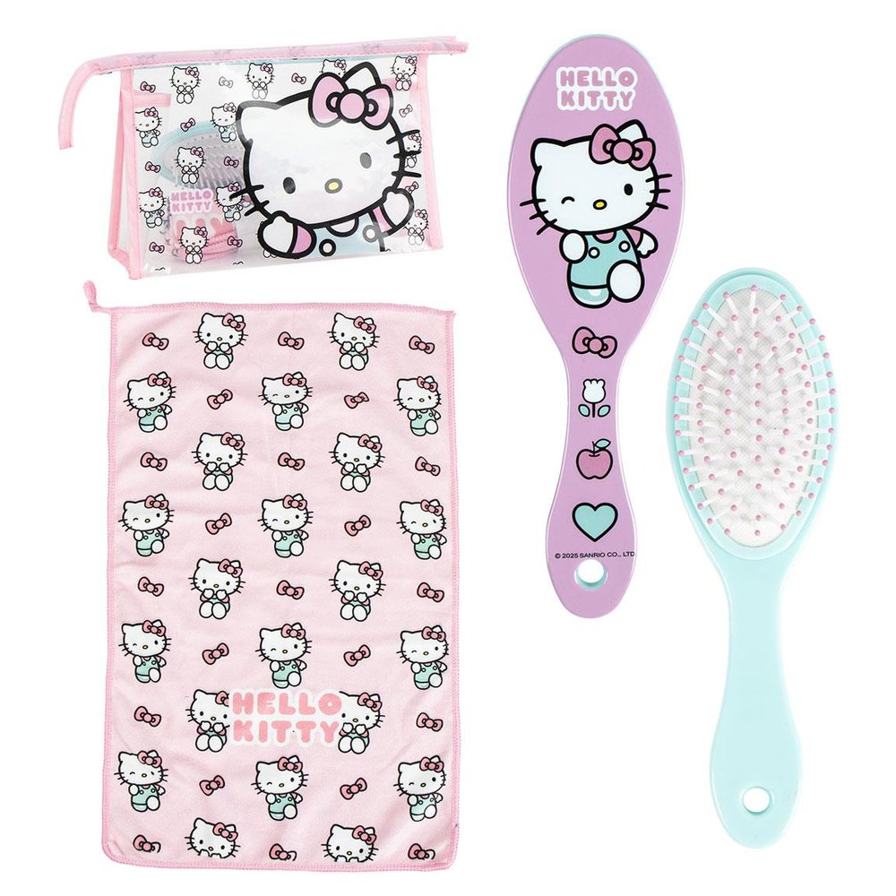 Neceser Aseo Viaje Accesorios Infantil Hello Kitty Marca Cerda Diseño