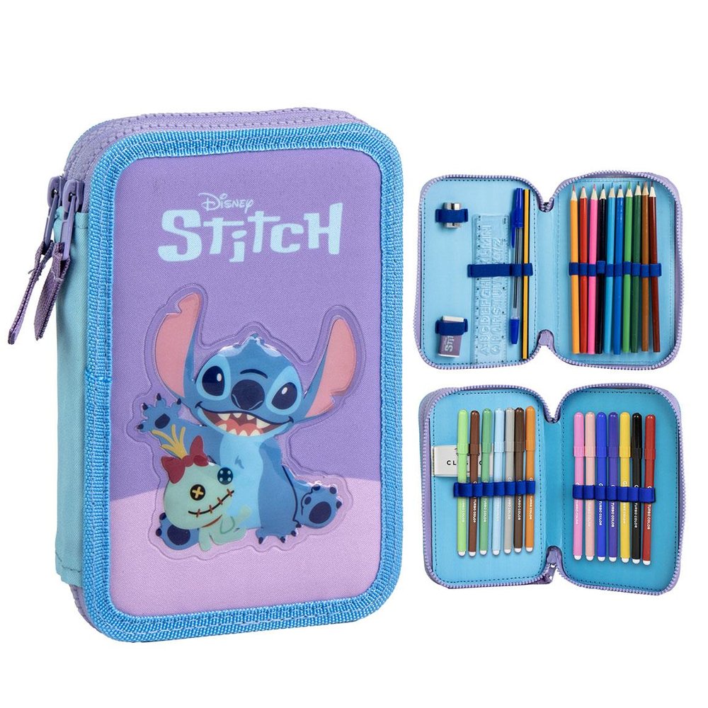 PLUMIER DOBLE RELLENO STITCH | CERDA DISEÑO Imagen principal del producto