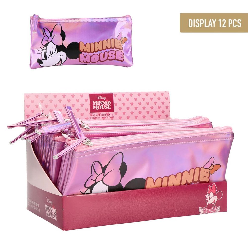 Expositor 12 Estuche Portatodo Iridiscente Minnie CERDA Regalo Imagen principal del producto