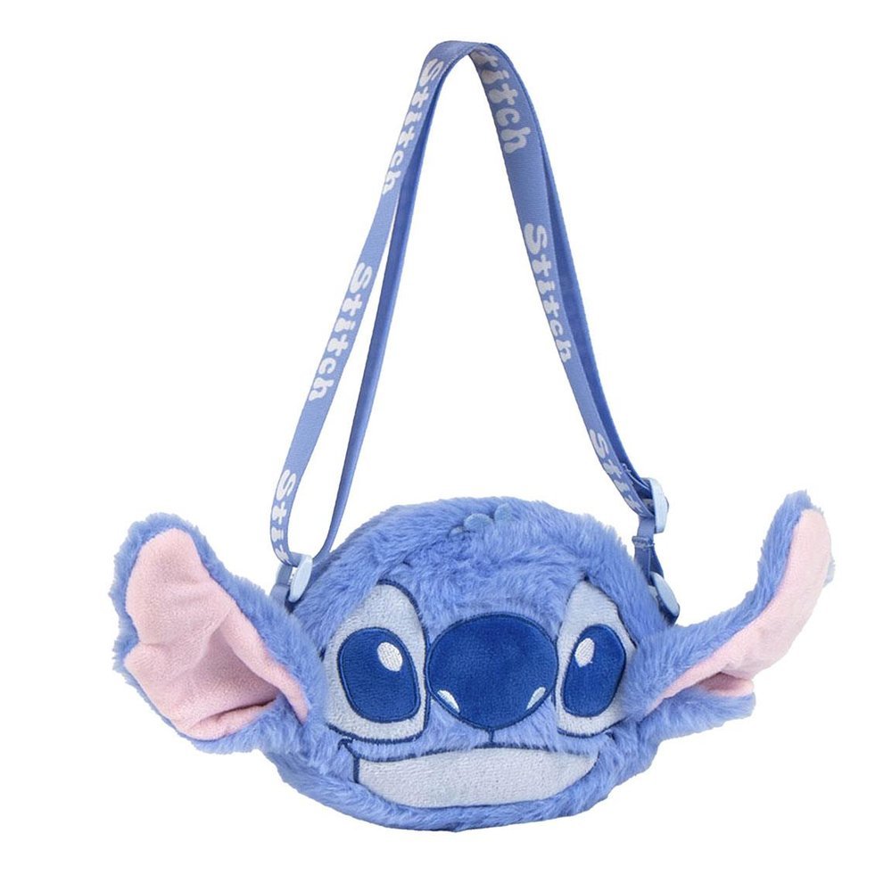 BOLSO BANDOLERA PELUCHE CON FORMA OREJAS 3D STITCH | CERDA DISEÑO
