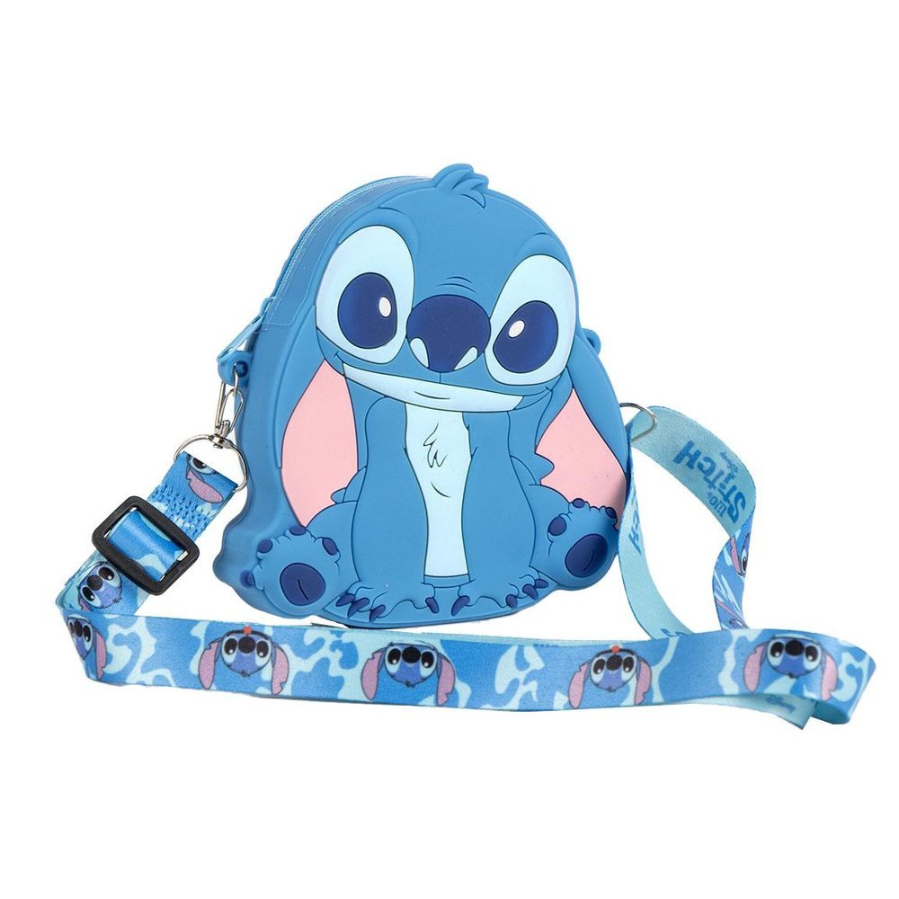 BOLSO BANDOLERA INFANTIL SILICONA STITCH | CERDA DISEÑO
