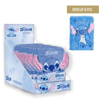 Expositor 8 Cuaderno Peluche Stitch 3D CERDA REGALO
