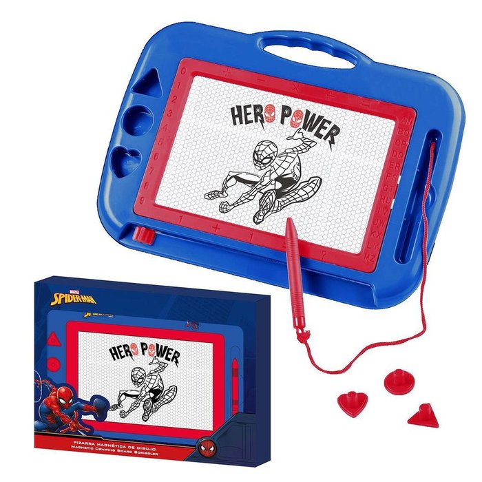 Set de Papelería Pizarra Magnética Spiderman Cerda Regalo