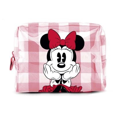 NECESER ASEO VIAJE MINNIE CUADROS ROSA | CERDA DISEÑO Imagen principal del producto