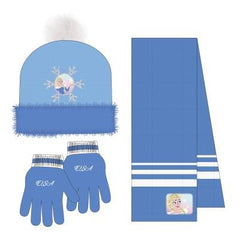CONJUNTO 3 PIEZAS BUFANDA FROZEN | CERDA REGALO | 1 UNIDAD | 8445484529753