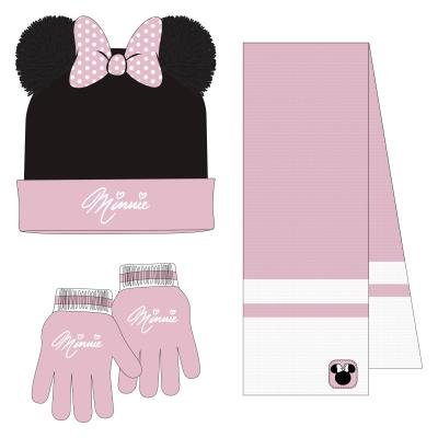 Conjunto 3 Piezas Bufanda Minnie Cerda Textil Imagen principal del producto