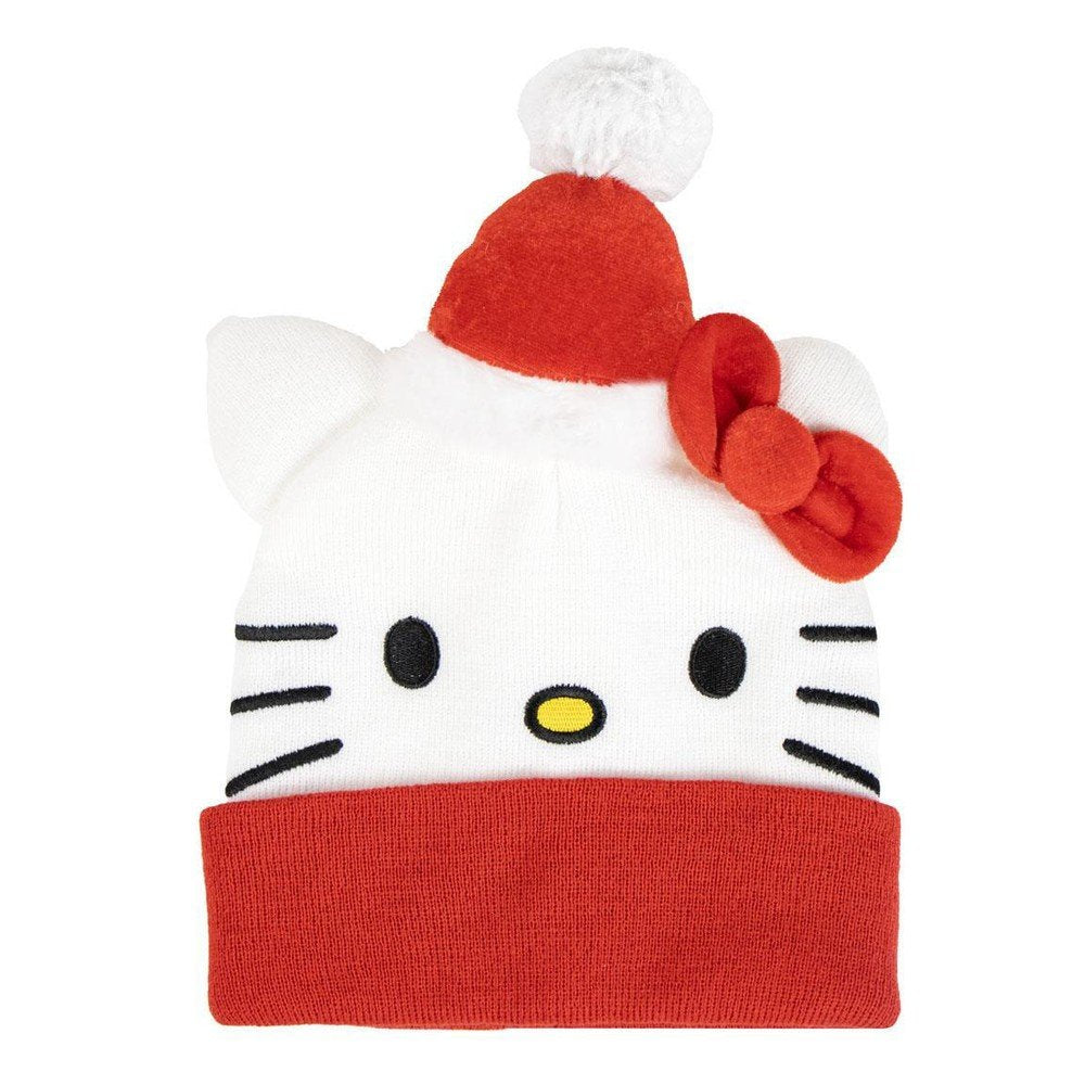 Gorro Punto Christmas Hello Kitty Cerda Textil
