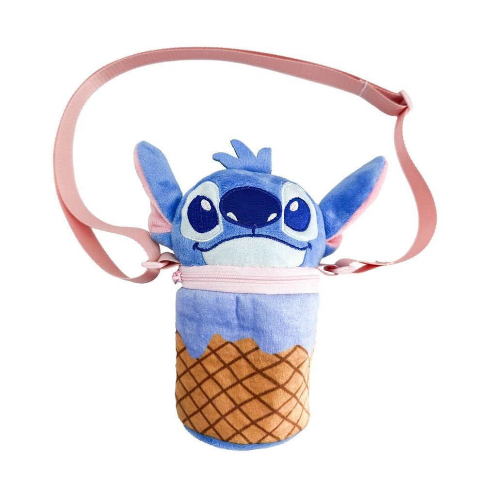 MINI BOLSITO BANDOLERA INFANTIL CON FORMA 3D STITCH | CERDA DISEÑO | 1 UNIDAD | 8445484531398
