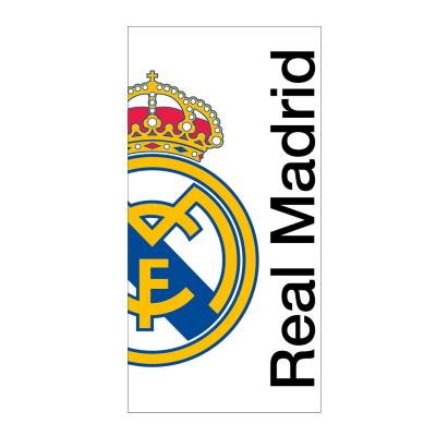 TOALLA MICROFIBRA 80X190 REAL MADRID ESCUDO GIGANTE | CERDA REGALO | 1 UNIDAD | 8445484533422